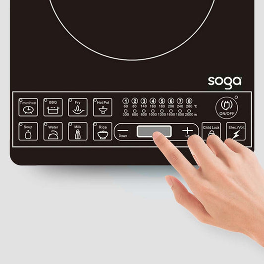 SOGA 2 Pack Portable Single Induction Cooktops